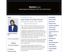 Tablet Screenshot of marketsense.appliedproductmarketing.com